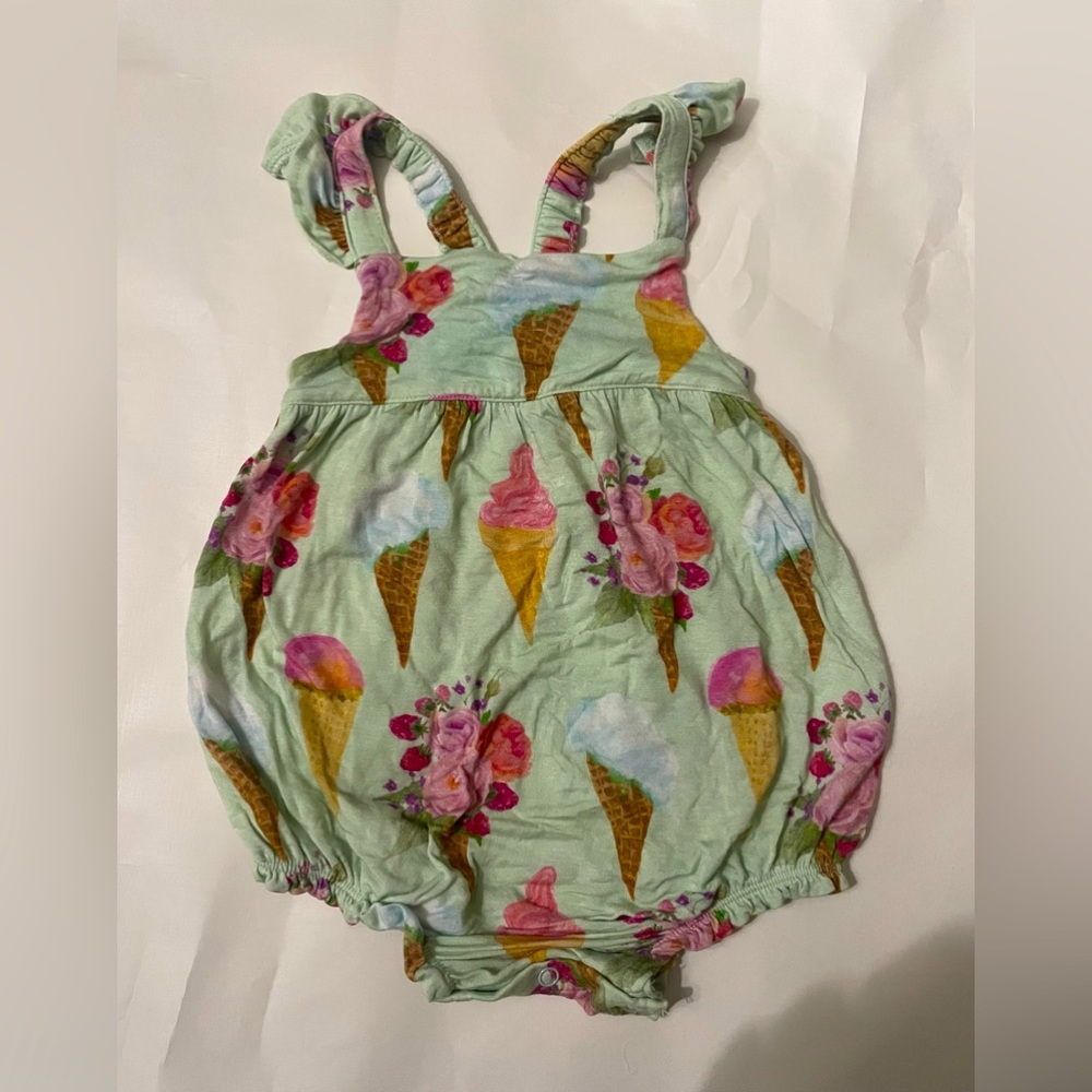 Posh Peanut Sophia bubble romper